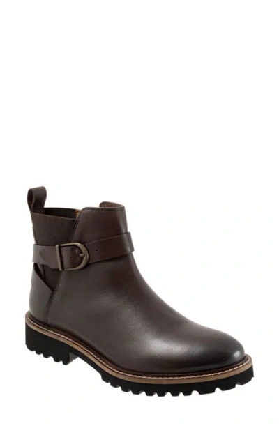 Softwalk Ina Bootie In Brown