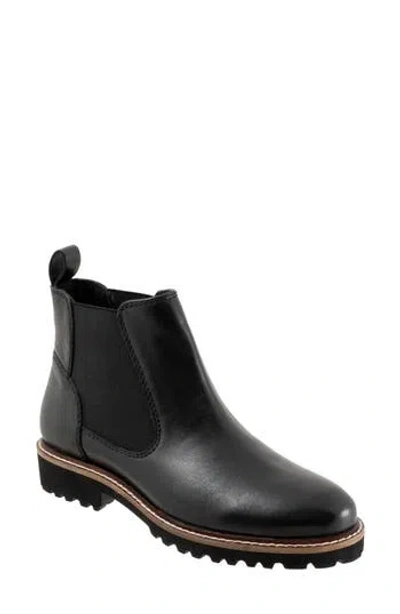 Softwalk ® Indy Chelsea Boot In Black Smooth