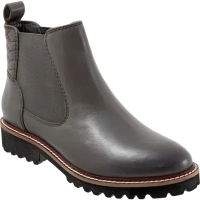 Softwalk ® Indy Chelsea Boot In Dark Grey