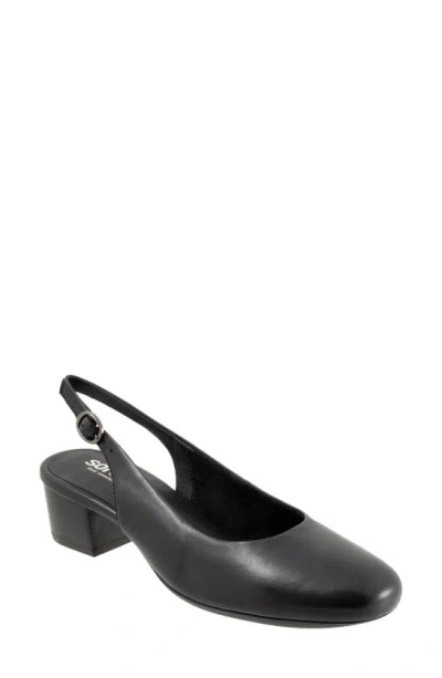 Softwalk Largo Slingback Pump In Black