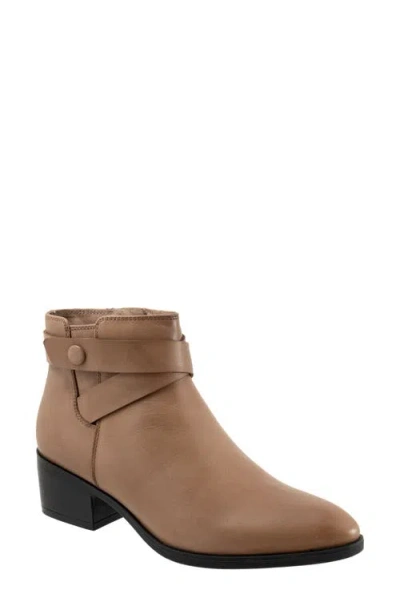 Softwalk ® Lira Ankle Boot In Brown