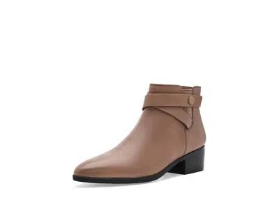Softwalk Lira Women's Boots Stone: 11 M (b), Leather In Brown