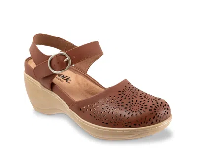 Softwalk Mabelle Clog In Brown