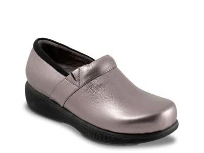 Softwalk Meredith Sport Work Clog In Gray