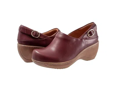 Softwalk Minna In Burgundy