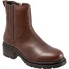 Softwalk Novato Bootie In Dark Brown