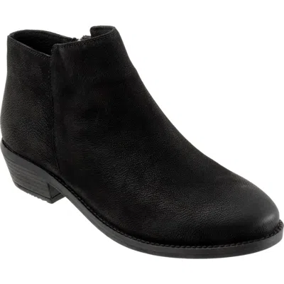 Softwalk ® Rocklin 2.0 Bootie In Black Nubuck