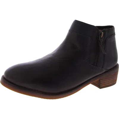 Softwalk Rubi Womens Leather Casual Ankle Boots In Multi