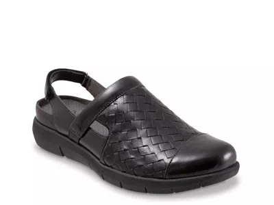 Softwalk Salina Woven Ii Sandal In Black