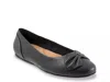 Softwalk Wide Width Sofia Ballet Flat In Black