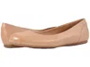 Softwalk Wide Width Sonoma Ballet Flat In Neutral