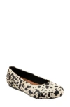 Softwalk Sonoma Ballet Flat In Animal Print