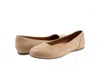 Softwalk Wide Width Sonoma Ballet Flat In Neutral