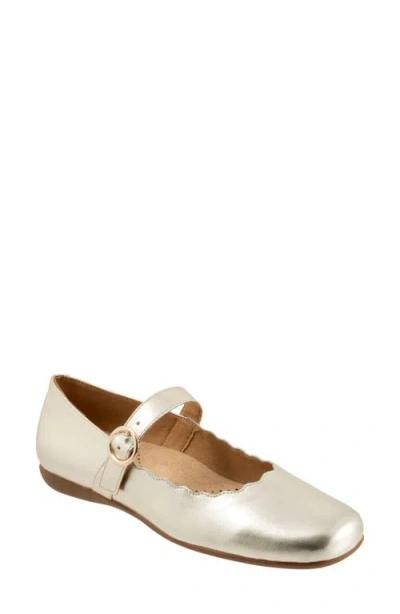 Softwalk ® Sugar Mary Jane Flat In Neutral