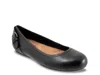 Softwalk Sydney Ballet Flat In Black