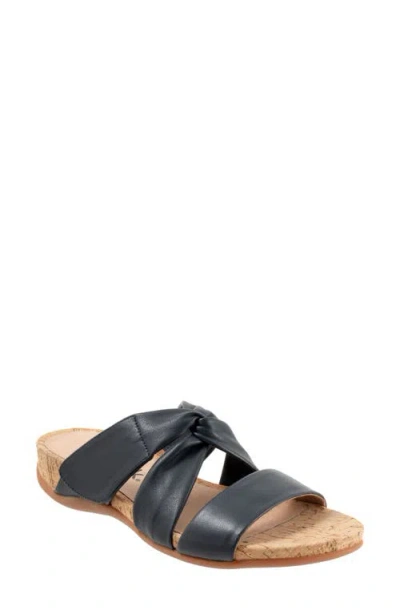 Softwalk ® Tallulah Slide Sandal In Navy
