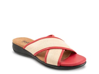 Softwalk Tillman Sandal In Red