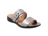 Softwalk Extra Wide Width Toki Sandal In Gray