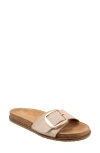 Softwalk Una Slide Sandal In Ivory