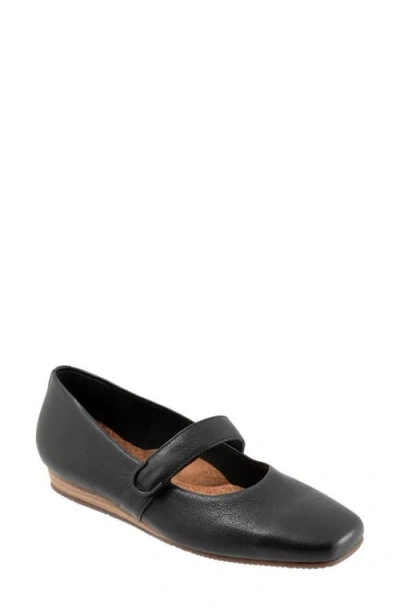 Softwalk ® Valdivia Mary Jane Flat In Black
