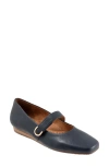Softwalk ® Valdivia Mary Jane Flat In Navy