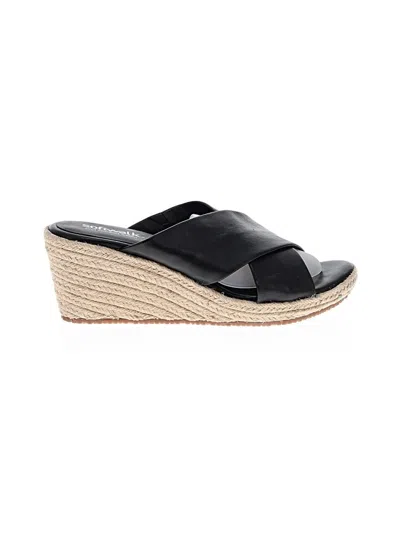 Pre-owned Softwalk Wedges In Black