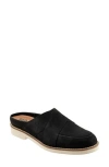 Softwalk ® Wessex Mule In Black Nubuck