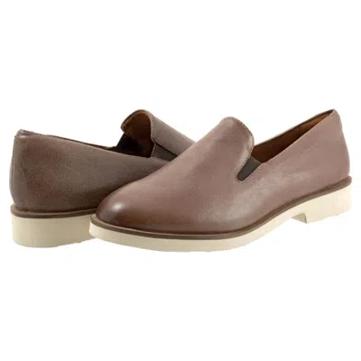 SOFTWALK WHISTLE II FLATS WOSTONE LEATHER SLIP ON LOAFER SHOES GAL154