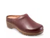 Softwalk Wide Width Arvada Clog In Brown
