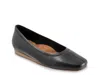 Softwalk Wide Width Vera Cruz Ballet Flat In Black