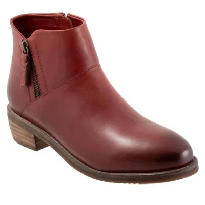Softwalk Women's Roselle Ankle Boots In Dark Brown