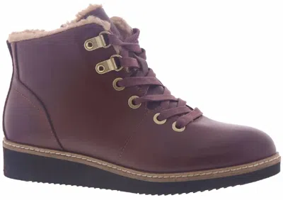 Softwalk Women's Wilcox Fashion Boots In Wine In Purple