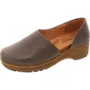 Softwalk Womens Removable Padding Leather Clogs