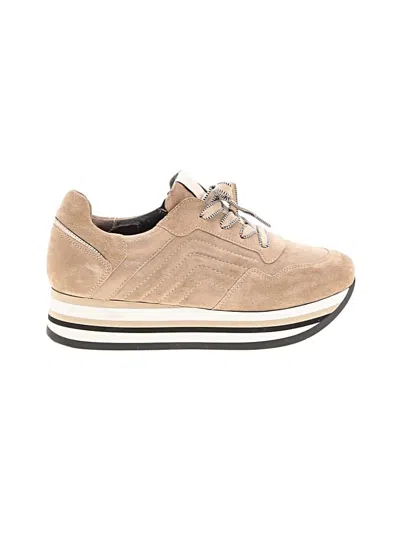 Pre-owned Softwaves Sneakers In Tan