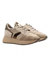 Softwaves Women's Akeria Sneaker In Creme In Beige