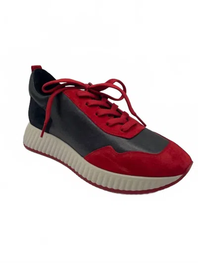 Softwaves Women's Aki Sneakers In Ferarri/black In Red