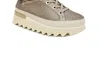 Softwaves Women's Bliss Sneaker In Taupe In Gray