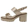 Softwaves Women's Bree Sandals In Platino In Multi