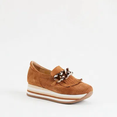 Softwaves Women's Cadie Loafer In Cognac