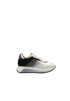Softwaves Women's Capri Degrade Sneakers In White/black In Multi