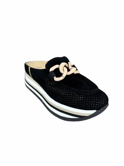 Softwaves Women's Carlisa Loafers In Black Camel