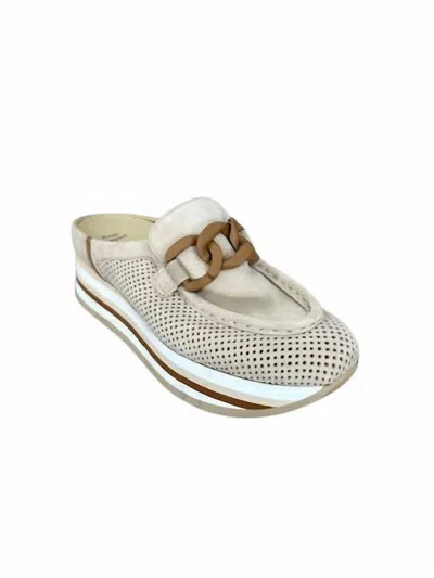 Softwaves Women's Carlisa Loafers In Cream Cognac In White