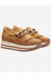 Softwaves Women's Carly Sneaker In Cognac