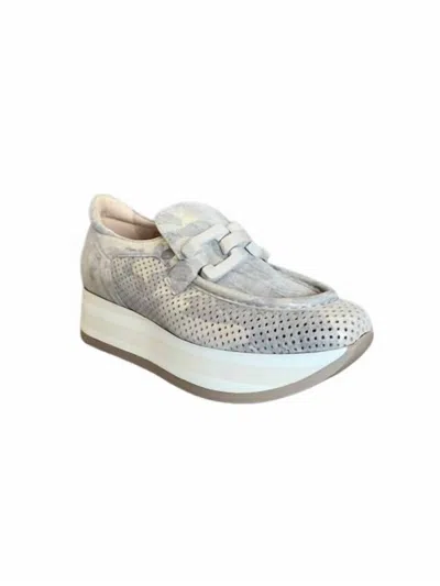 Softwaves Women's Chiara Loafers In Coco Silver In Gray