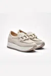 Softwaves Women's Cintia Platform Loafer In Coco