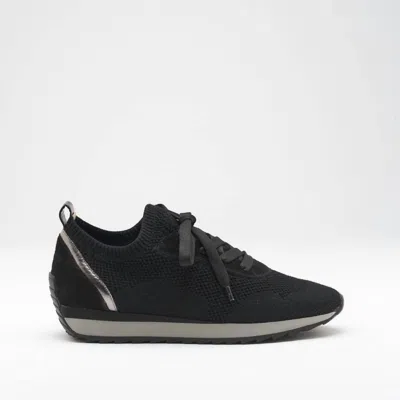 Softwaves Women's Dale Leather Sneakers In Black