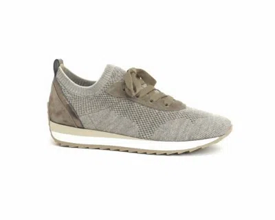 Softwaves Women's Dale Leather Sneakers In Sahara In Gray