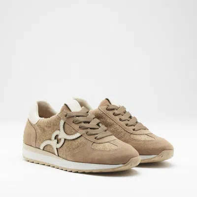 Softwaves Women's Destin Leather Sneaker In Sahara In Brown