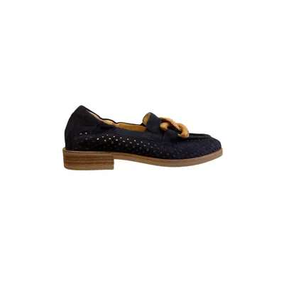 Softwaves Women's Gabriella Loafer In Ink In Blue