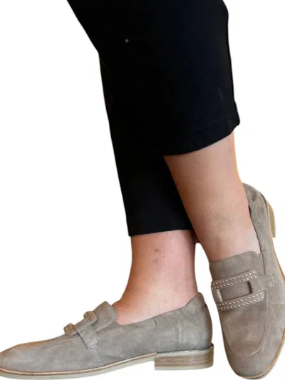 Softwaves Women's Gage Loafer In Taupe In Grey